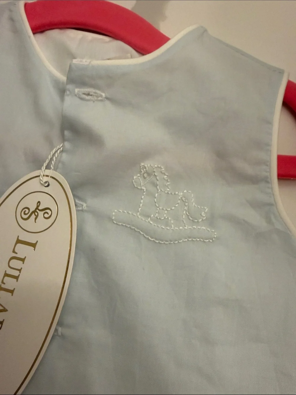 Lullaby Set Baby Light Blue Two-Piece Diaper Cover Set